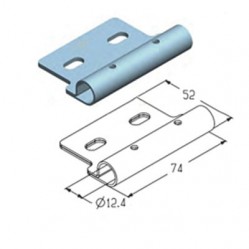 Alutech Накладка роликовая RP113